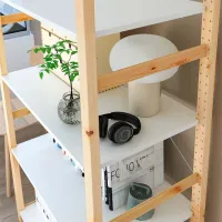 Стеллаж Ikea Ivar Сосна-белый / Массив photo 3