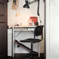 Офисный стол Ikea Torald/Smallen ДСП/ Белый photo 3