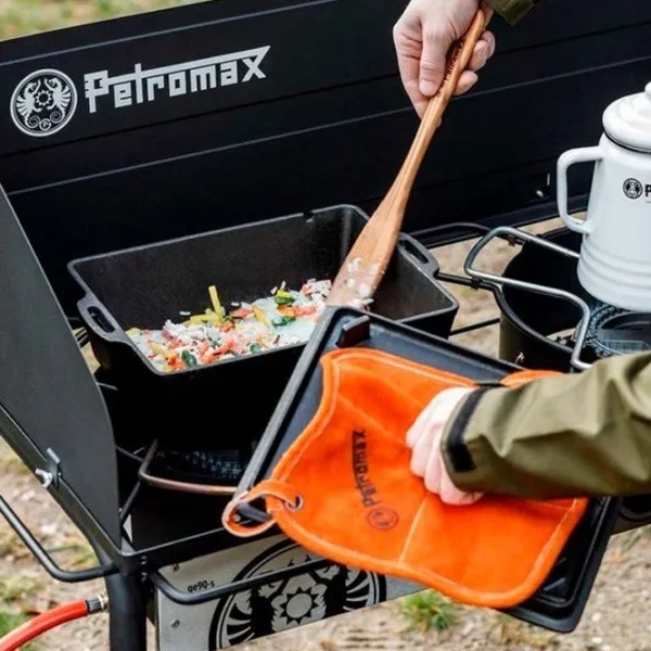 Кухонные перчатки Petromax T 300 Orange Black photo 3