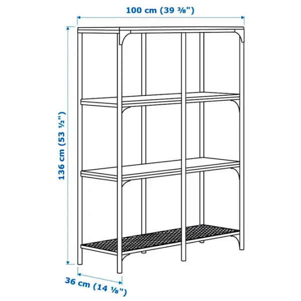 Masă de birou Ikea Fjällbo/Kullaberg/Gullhult PAL/ Black photo 6