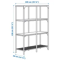 Офисный стол Ikea Fjällbo/Kullaberg/Gullhult ДСП/ Черный photo 6