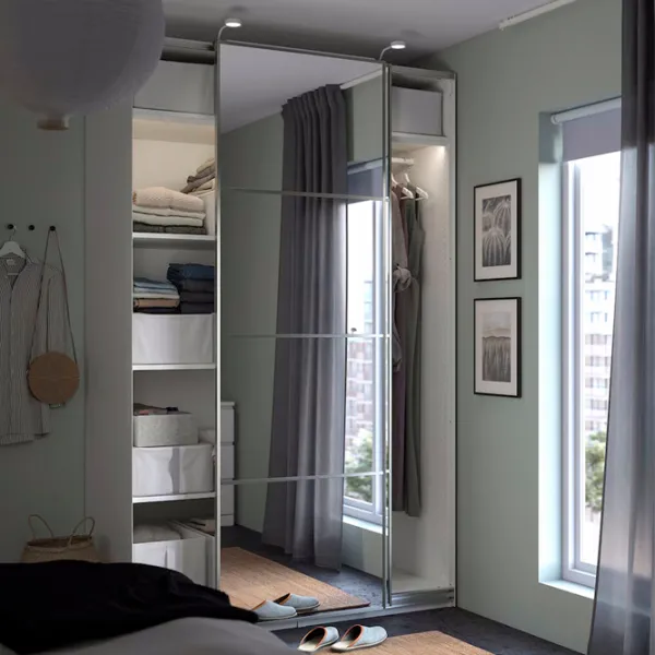 Dulap Ikea Pax/Auli 150 x 66 x 236.4 / DSP / Alb photo 2