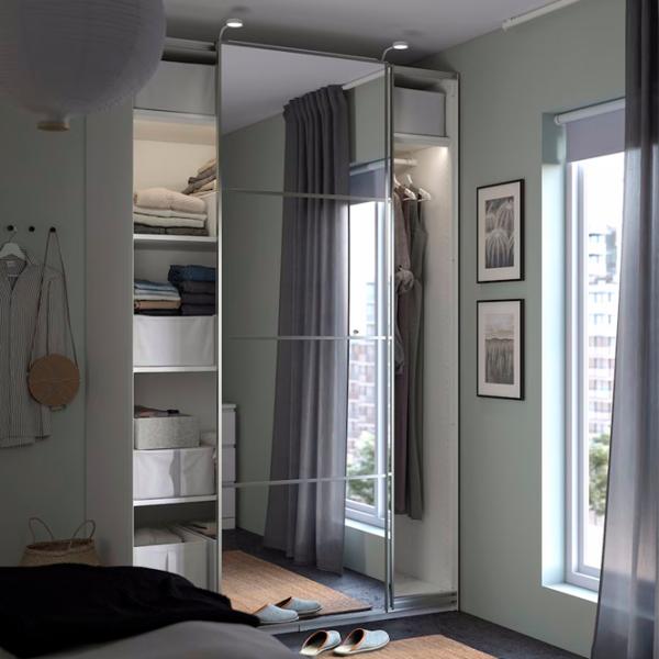 Dulap Ikea Pax/Auli 150 x 66 x 236.4 / DSP / Alb photo 2