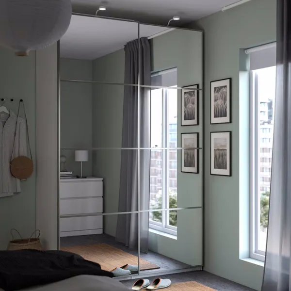 Dulap Ikea Pax/Auli 150 x 66 x 236.4 / DSP / Alb photo 3