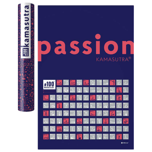 Настольная игра 1DEA.me Bucketlist KAMASUTRA passion 18+/ Скретч карта photo 2