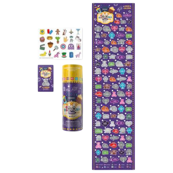 Joc de masă 1DEA.me MOVIES Edition 18+/ Hartă de răzuire photo 2