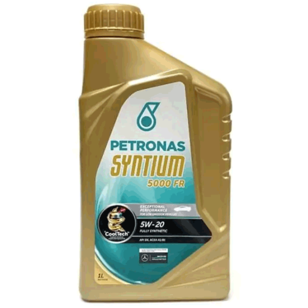 Моторное масло PETRONAS SYNTIUM 5000 FR 5W-20 1л синтетическое photo 1