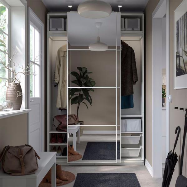 Dulap Ikea Pax/Auli 150 x 44 x 236.4 / DSP / Alb photo 3