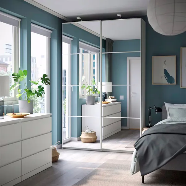 Dulap Ikea Pax/Auli 150 x 44 x 236.4 / DSP / Alb photo 4
