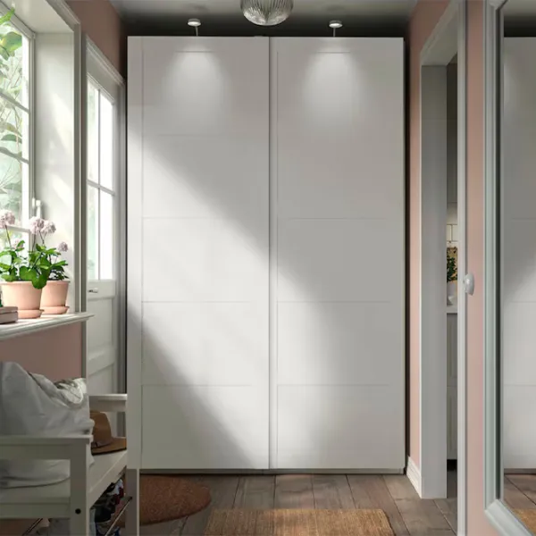 Dulap Ikea Pax/Bergsbo 150 x 66 x 236.4 / DSP / Alb photo 2