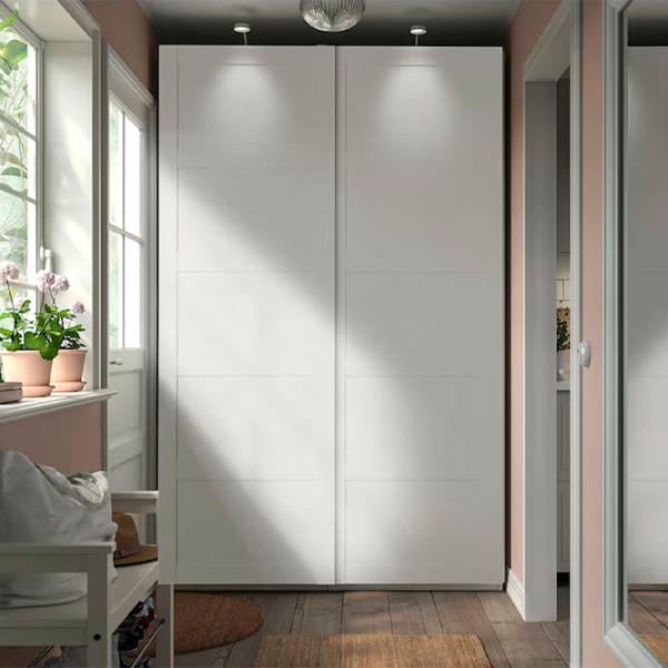 Dulap Ikea Pax/Bergsbo 150 x 66 x 236.4 / DSP / Alb photo 2