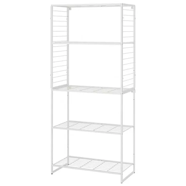 Etajeră Ikea Jostein White / Oțel photo 1