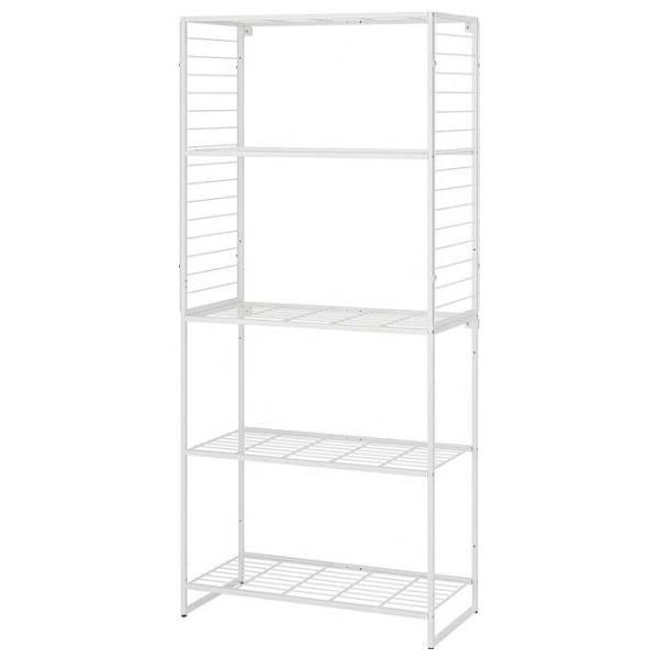 Etajeră Ikea Jostein White / Oțel photo 1