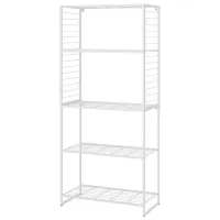 Etajeră Ikea Jostein White / Oțel