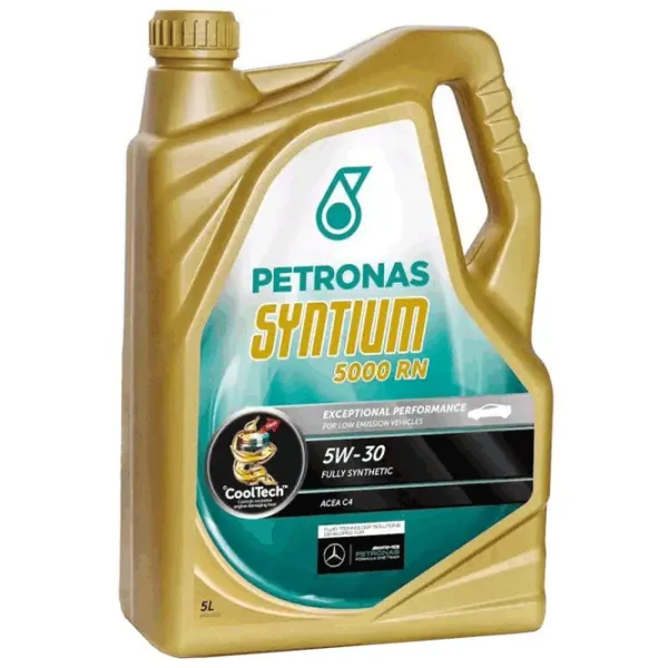 Моторное масло PETRONAS SYNTIUM 5000 RN 5W-30 5л синтетическое photo 1
