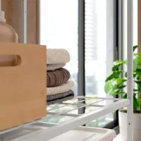 Etajeră Ikea Jostein White / Oțel photo 2