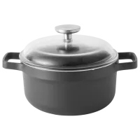 Кастрюля BergHOFF Gem 2.8л Алюминий / Черный