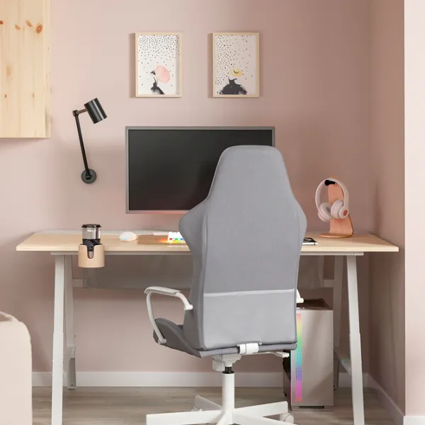 Masă de birou Ikea Utespelare PAL/ Stejar Sonoma photo 2