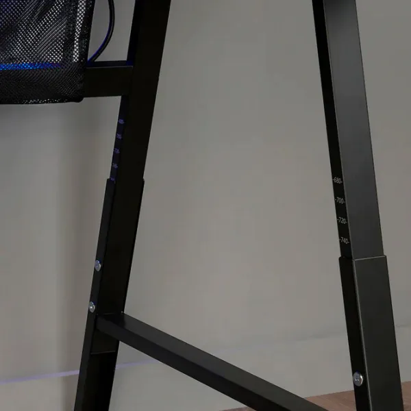 Masă de birou Ikea Utespelare PAL/ Black photo 4