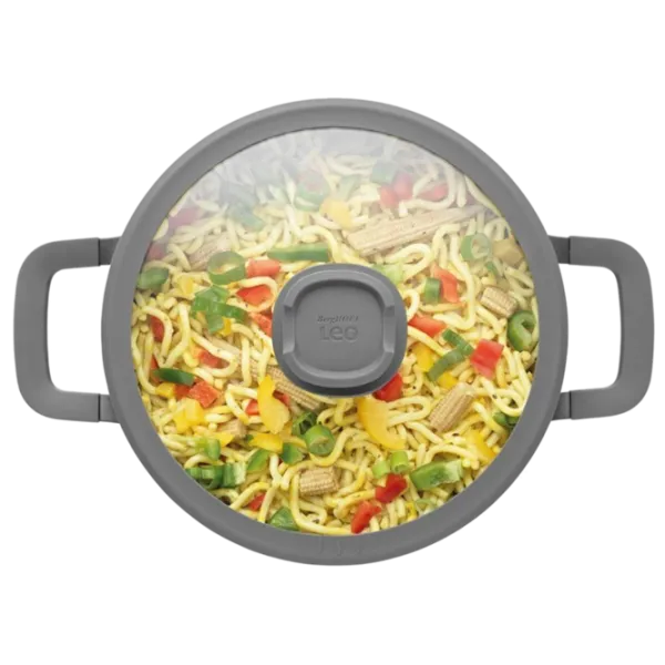 Cratiță BergHOFF Stone 5.6l Aluminiu / Black photo 3 Cratiță BergHOFF Stone 5.6l Aluminiu / Black photo 3