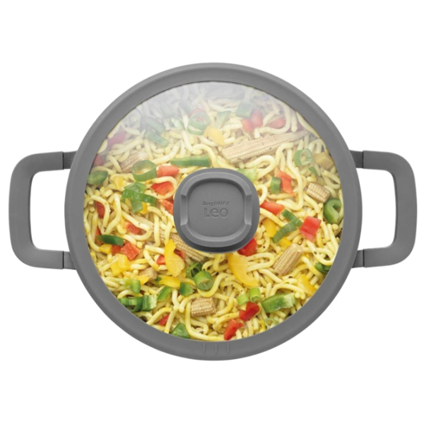 Cratiță BergHOFF Stone 5.6l Aluminiu / Black photo 3 Cratiță BergHOFF Stone 5.6l Aluminiu / Black photo 3