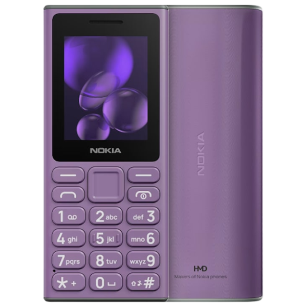 Nokia 105 (2024) Purple / Dual SIM photo 2