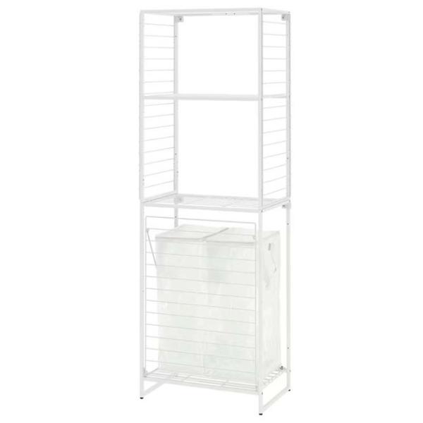 Etajeră Ikea Jostein White / Oțel photo 1 Etajeră Ikea Jostein White / Oțel photo 1
