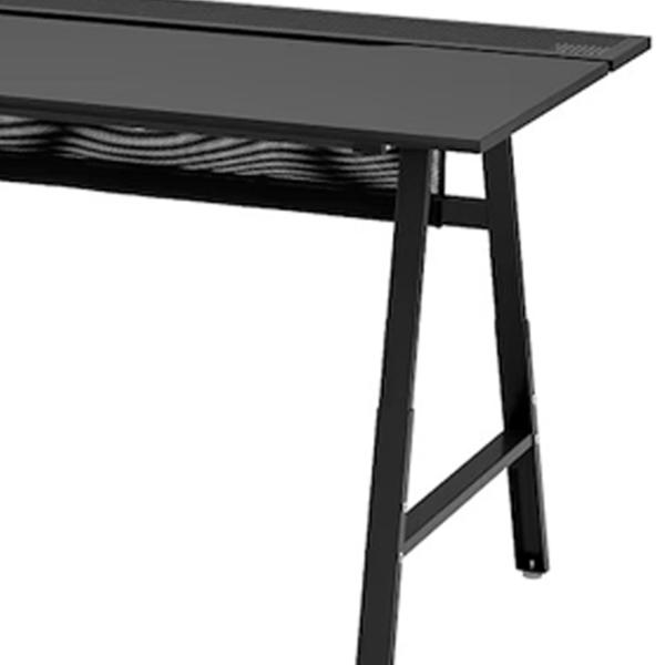Masă de birou Ikea Utespelare/Styrspel PAL/ Black photo 3