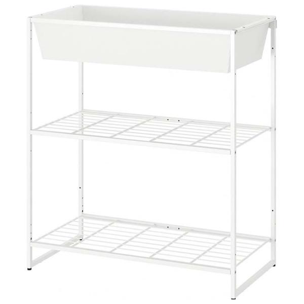 Etajeră Ikea Jostein White / Oțel photo 1 Etajeră Ikea Jostein White / Oțel photo 1