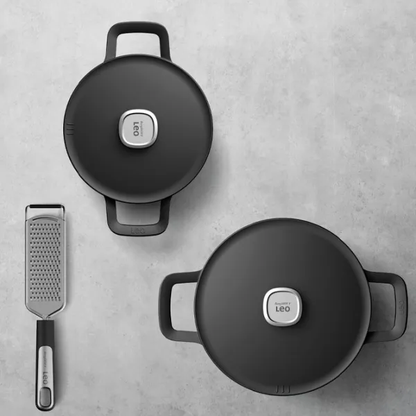 Кастрюля BergHOFF PHANTOM 7.2л Алюминий / Черный photo 2 Кастрюля BergHOFF PHANTOM 7.2л Алюминий / Черный photo 2