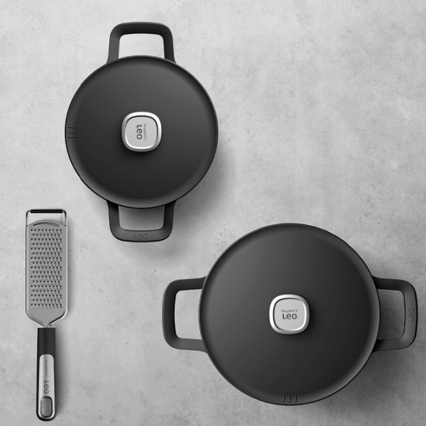 Кастрюля BergHOFF PHANTOM 7.2л Алюминий / Черный photo 2 Кастрюля BergHOFF PHANTOM 7.2л Алюминий / Черный photo 2