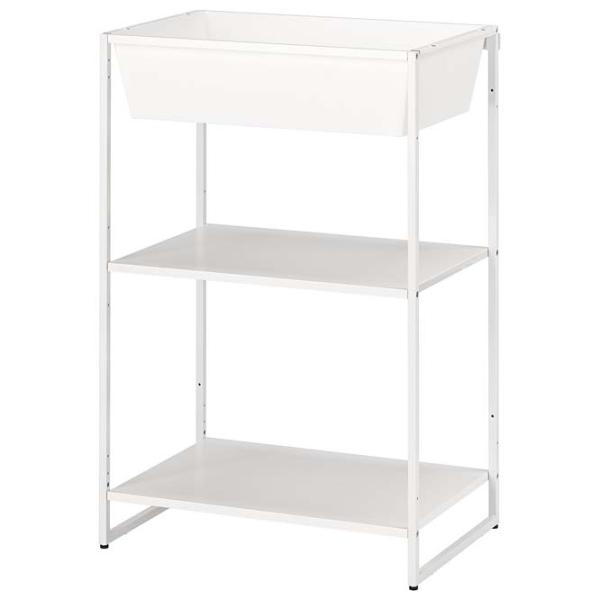 Etajeră Ikea Jostein White / Oțel photo 1 Etajeră Ikea Jostein White / Oțel photo 1
