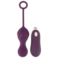 Vibrator Sweet Smile Remote Controlled Love Balls Purple