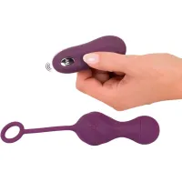 Vibrator Sweet Smile Remote Controlled Love Balls Purple photo 6