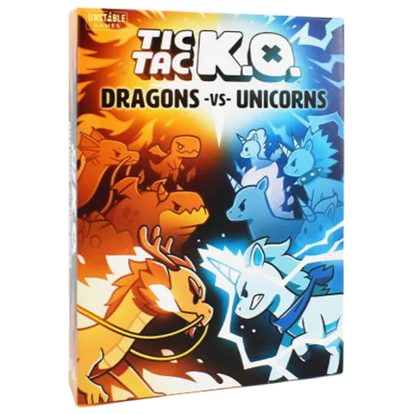 Настольная игра Unstable Games Tic Tac K.O. Dragons vs. Unicorns 8+/ Стратегия photo 1