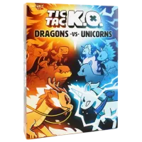 Настольная игра Unstable Games Tic Tac K.O. Dragons vs. Unicorns 8+/ Стратегия