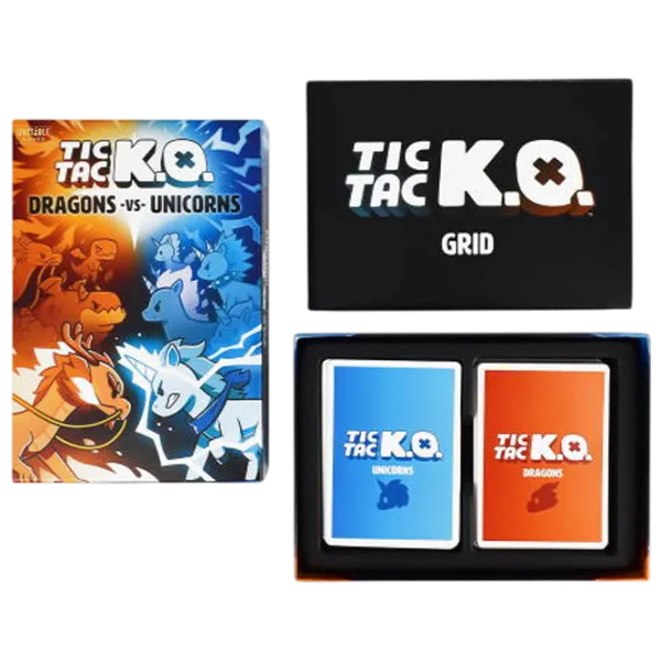 Настольная игра Unstable Games Tic Tac K.O. Dragons vs. Unicorns 8+/ Стратегия photo 2