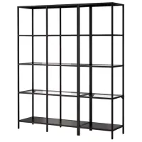 Стеллаж Ikea Vittsjo Black-Brown / ДСП 