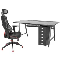 Masă de birou Ikea Utespelare/Matchspel PAL/ Black