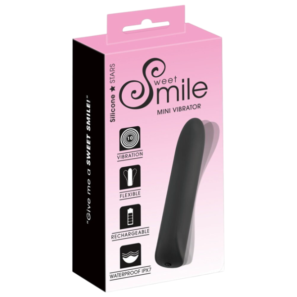 Вибратор Sweet Smile Mini Черный photo 9 Вибратор Sweet Smile Mini Черный photo 9