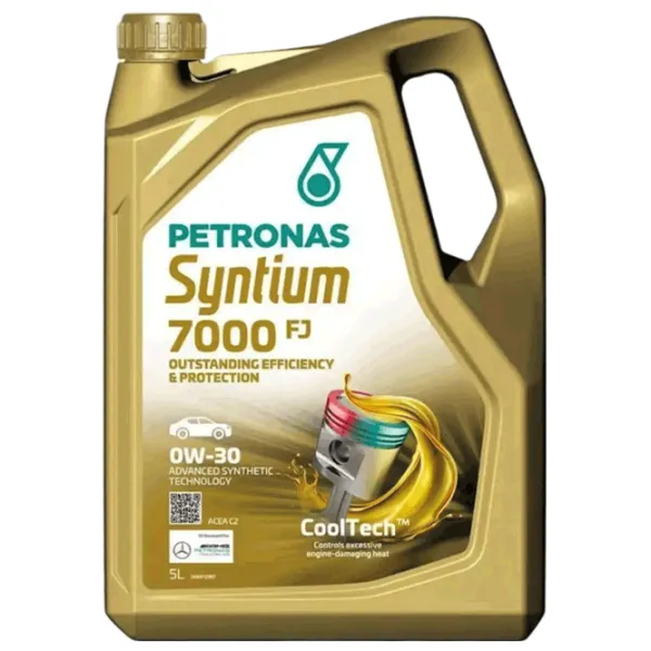 Моторное масло PETRONAS SYNTIUM 7000 FJ 0W-30 5л синтетическое photo 1