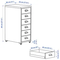 Masă de birou Ikea Utespelare/Helmer PAL/ Black photo 8