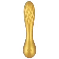 Vibrator Sweet Smile Flexible Swirl Gold photo 3