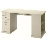 Masă de birou Ikea Vebjorn/Mullfjallet/Billy/Oxberg PAL/ Beige photo 2