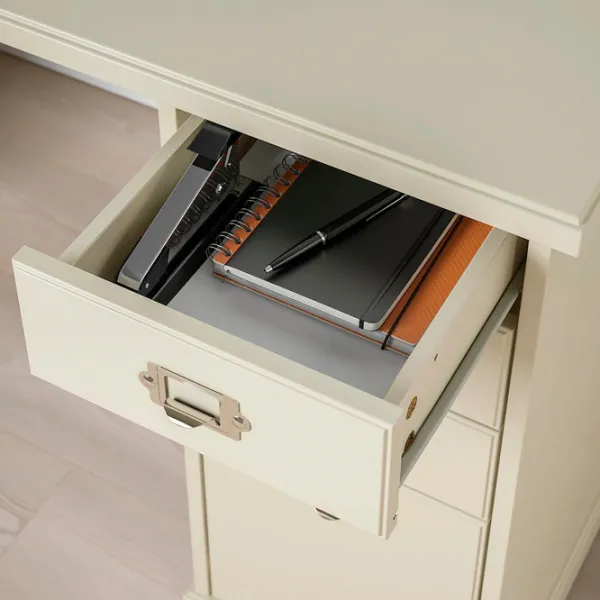 Masă de birou Ikea Vebjorn/Mullfjallet/Billy/Oxberg PAL/ Beige photo 8