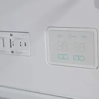 Frigider SHARP SJ-NBA09DMXLD-EU cu congelator jos 295 l / 180 cm / Inox photo 4