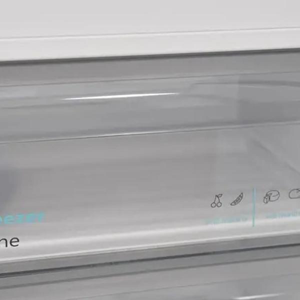 Frigider SHARP SJ-NBA09DMXLD-EU cu congelator jos 295 l / 180 cm / Inox photo 5