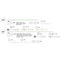 Набор бит JBM 53076 Количество в наборе - 35 photo 2