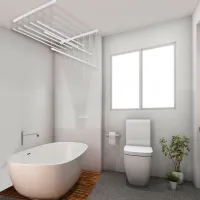 Сушилка для белья Sepio 4341 Потолочная/ Сталь photo 8