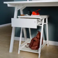 Masă de birou Ikea Trotten/Flintan PAL/ White photo 3